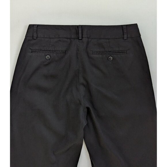 Kenneth Cole Kayla Wide Leg Dress Pant Flat Front Black Size 8 - Picture 4 of 10